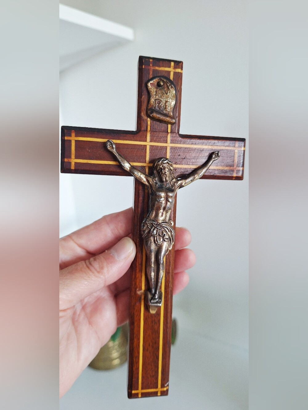 Antique Crucifix Art Religieux